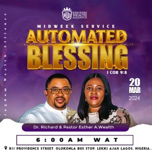 AUTOMATED BLESSING