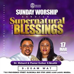 SUPERNATURAL BLESSINGS