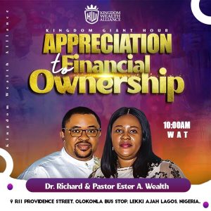 APPRECIATION TO FINANCIAL OWNERSHIP