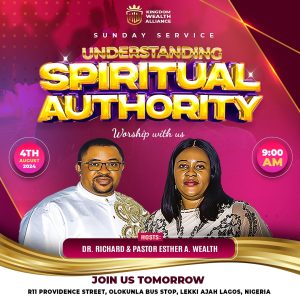 UNDERSTANDING SPIRITUAL AUTHORITY